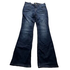 Lee Women's Jeans 29x33 Mid-Rise Bootcut Blue Denim